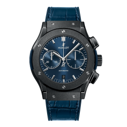 Hublot Classic Fusion Ceramic Blue Chronograph 45