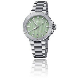 Montre Aquis Date Vert Ecume 01 733 7770 4157-07 8 18 05P