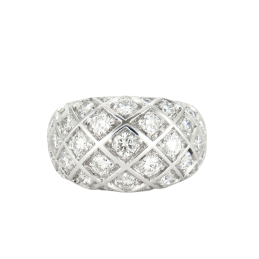 Bague Damier Diamants